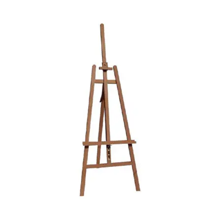 Wooden A - frame studio easel, fully adjustable