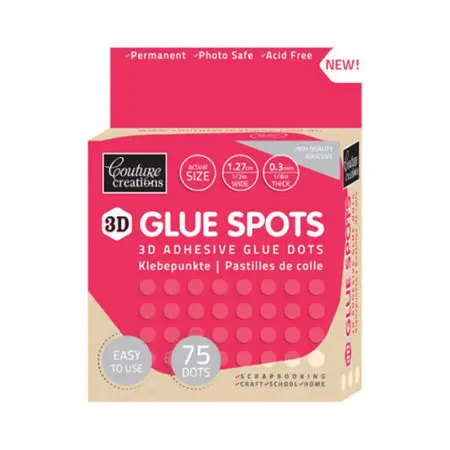 Couture Creations Glue Spots: 3D