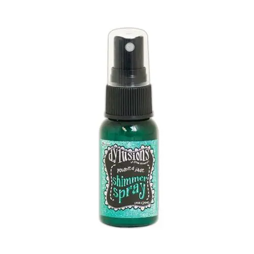 Dylusions Shimmer Spray: Polished Jade
