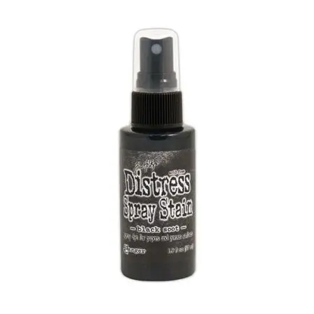 Black Soot Distress Spray Stain