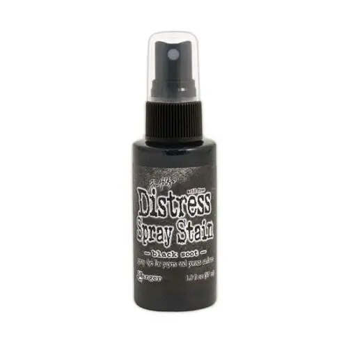 Black Soot Distress Spray Stain