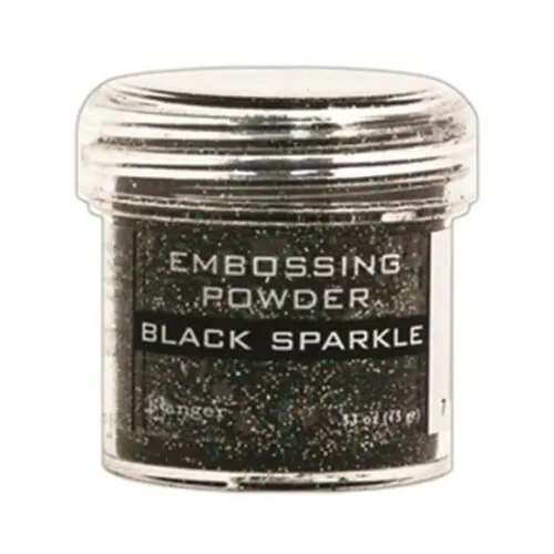 Ranger Speciality Embossing Powder :Black Sparkle