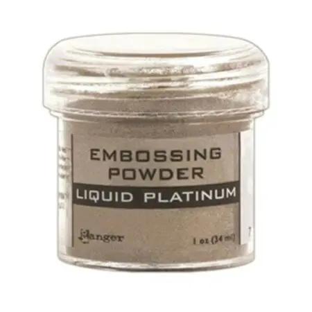 Ranger Speciality Embossing Powder : Liquid Platinum