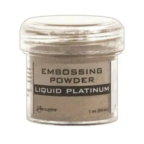 Ranger Speciality Embossing Powder : Liquid Platinum