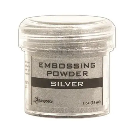 Silver Embossing Powder: Ranger