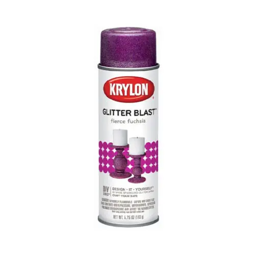 Glitter Blast Spray Paint: Fierce Fuchsia