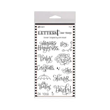 Shower: Ranger Letter It Stamp Set