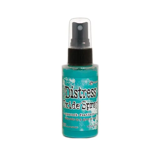 Peacock Feathers Distress Oxide Spray