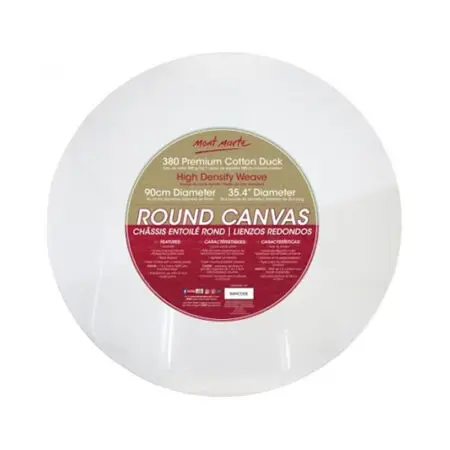 Mont Marte Round Canvas: 90cm