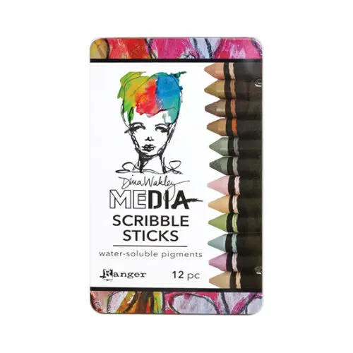 Dina Wakley Media Scribble Sticks 3