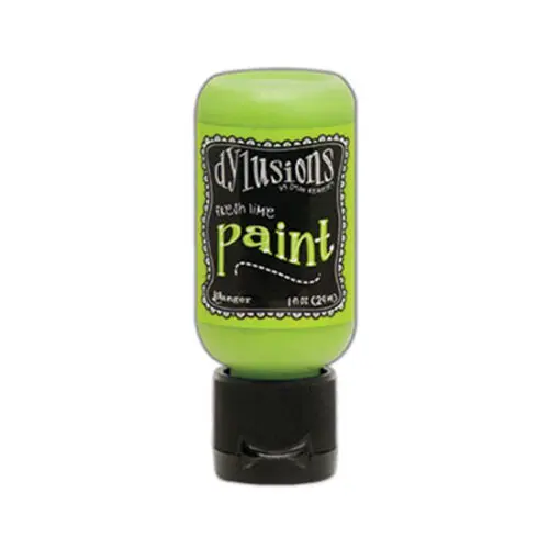Fresh Lime Dylusions Blendable Paint Flip Top