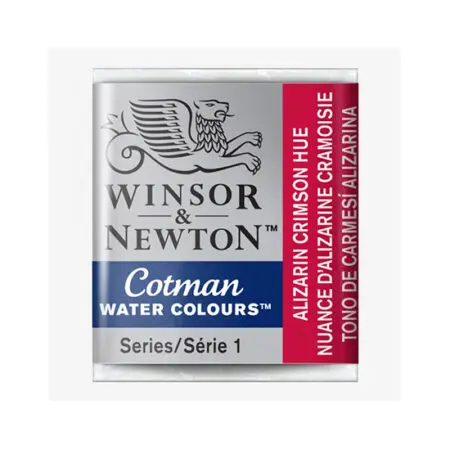 Alizarin Crimson Hue Winsor & Newton Cotman Half Pan