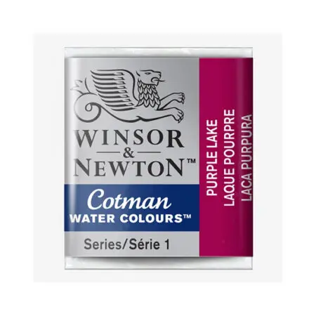 Purple Lake Winsor & Newton Cotman Half Pan