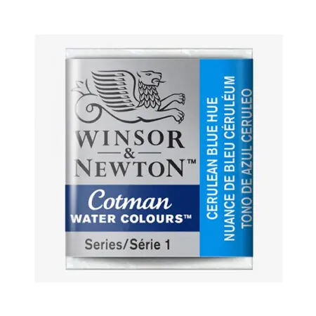 Cerulean Blue Hue Winsor & Newton Cotman Half Pan