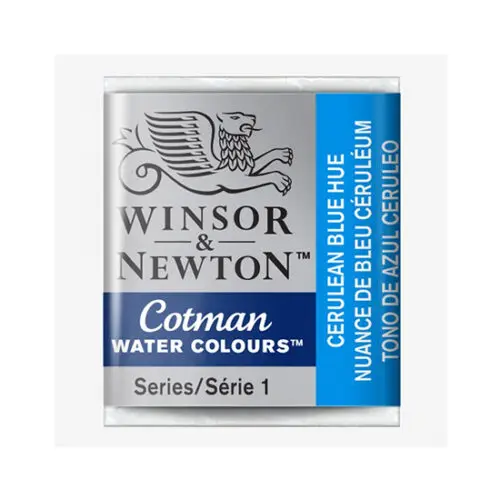 Cerulean Blue Hue Winsor & Newton Cotman Half Pan