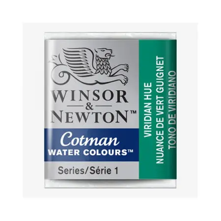 Viridian Hue Winsor & Newton Cotman Half Pan