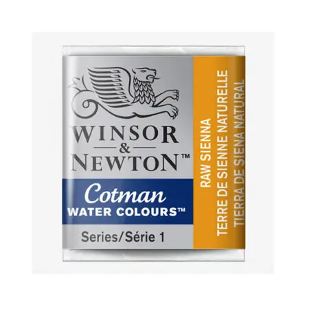 Raw Sienna Winsor & Newton Cotman Half Pan