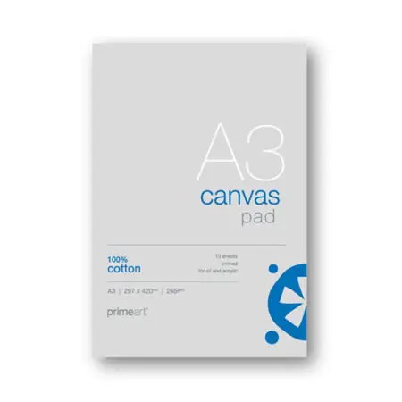 Prime Art Canvas Pad: A2