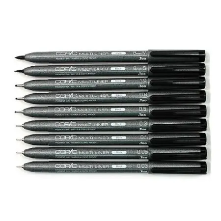 0.5 Copic Multiliner Black