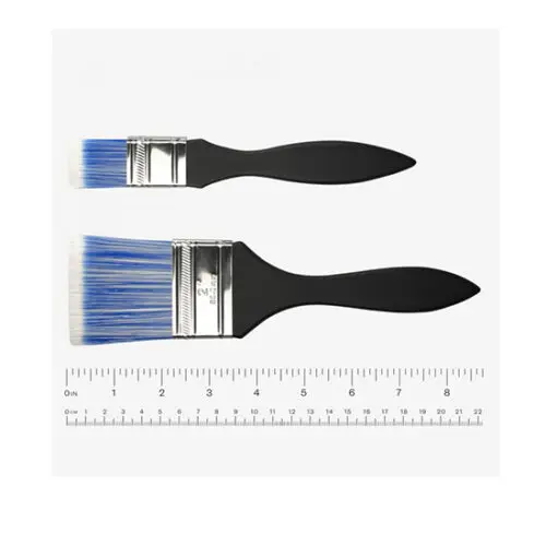 1" Dynasty Blue Ice Brush Flat