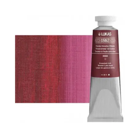 Madder Lake Hue Lukas 1862 Professional Oil Paint 37ml