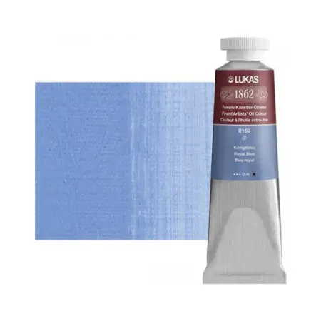 Royal Blue Lukas 1862 Professional Oil Paint 37ml