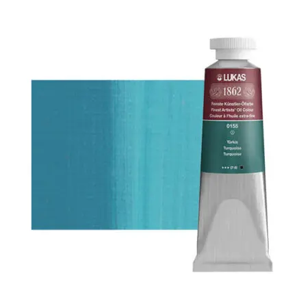 Turquoise Lukas 1862 Professional Oil Paint 37ml