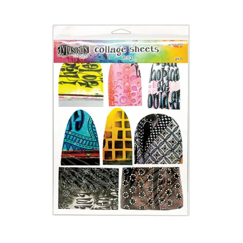 Dylusions Collage Sheets 8.5" x 11" 24pk: Set 2