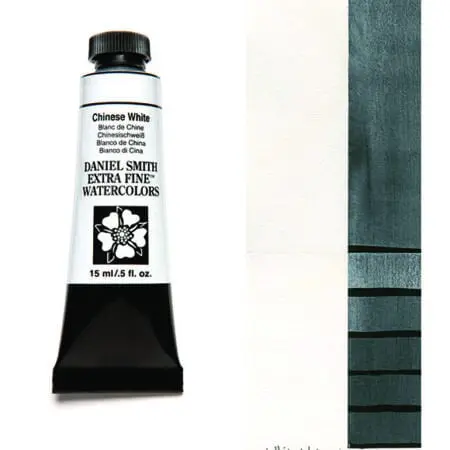 Chinese White Daniel Smith Watercolour 15ml