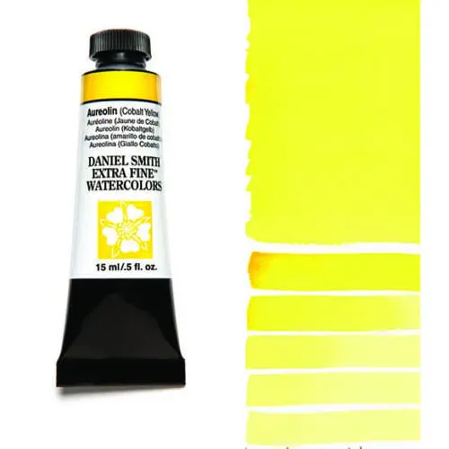 Aureolin (Cobalt Yellow) S3 Daniel Smith Watercolour 15ml