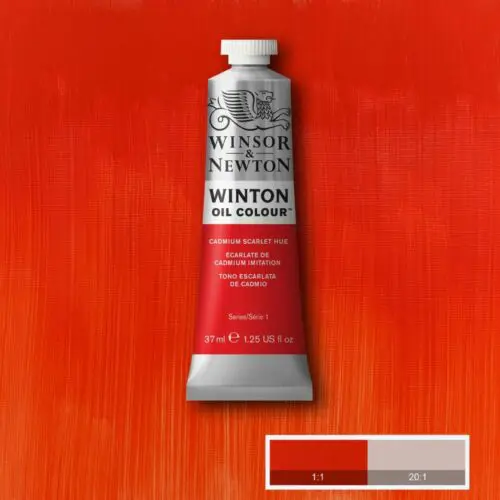 Cadmium Scarlet Lake Winton Oil Paint 37ml