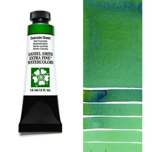 Cascade Green S1 Daniel Smith Watercolour 15ml