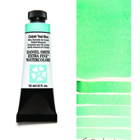 Cobalt Teal Blue S2 Daniel Smith Watercolour 15ml