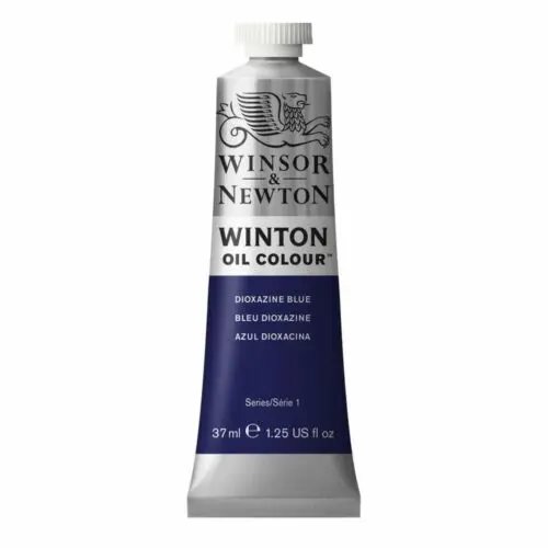 Dioxazine Blue Winton Oil Paint 37ml