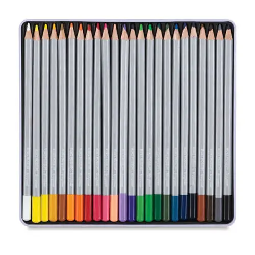 24's Bruynzeel Expression Aquarelle Pencils Tin