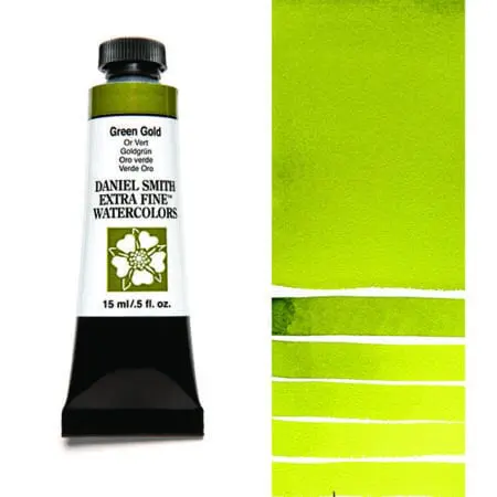 Green Gold S2 Daniel Smith Watercolour 15ml