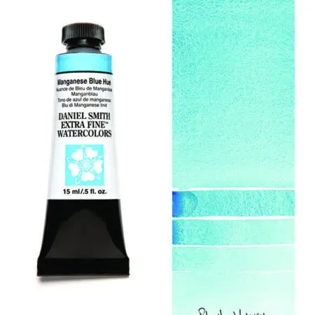 Manganese Blue Hue S1 Daniel Smith Watercolour 15ml