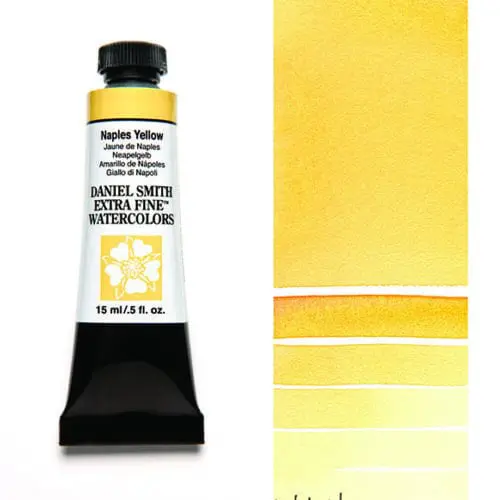 Naples Yellow S1 Daniel Smith Watercolour 15ml