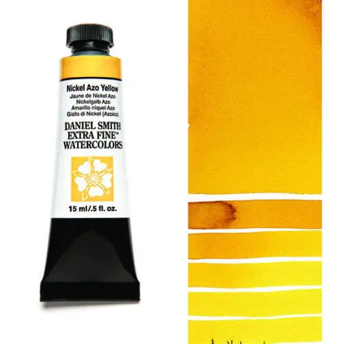 Nickel Azo Yellow S2 Daniel Smith Watercolour 15ml