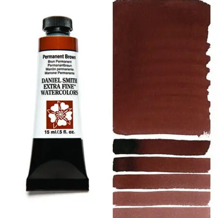 Permanent Brown S2 Daniel Smith Watercolour 15ml