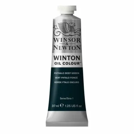 Phthalo Deep Green Winton Oil Paint 37ml