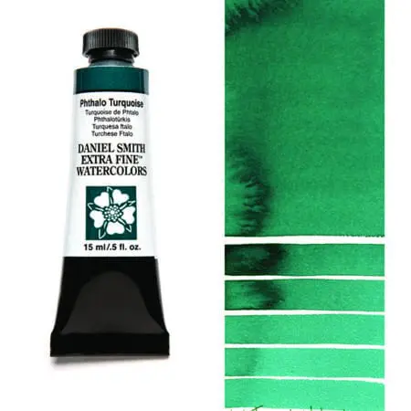 Phthalo Turquoise S1 Daniel Smith Watercolour 15ml