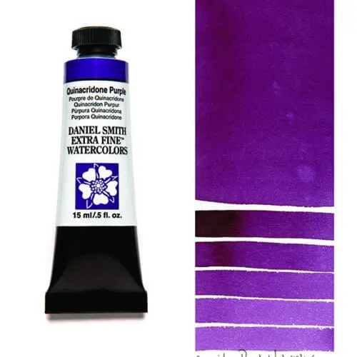 Quinacridone Purple S2 Daniel Smith Watercolour 15ml