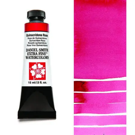 Quinacridone Rose S2 Daniel Smith Watercolour 15ml