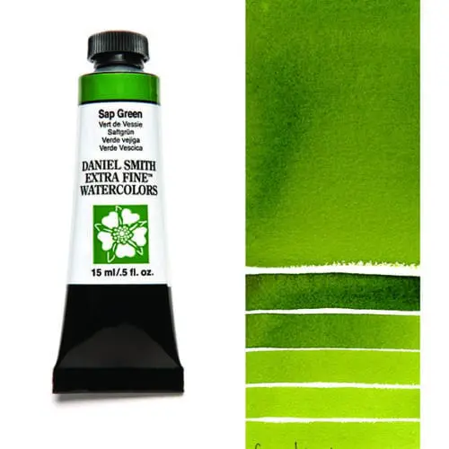 Sap Green S2 Daniel Smith Watercolour 15ml