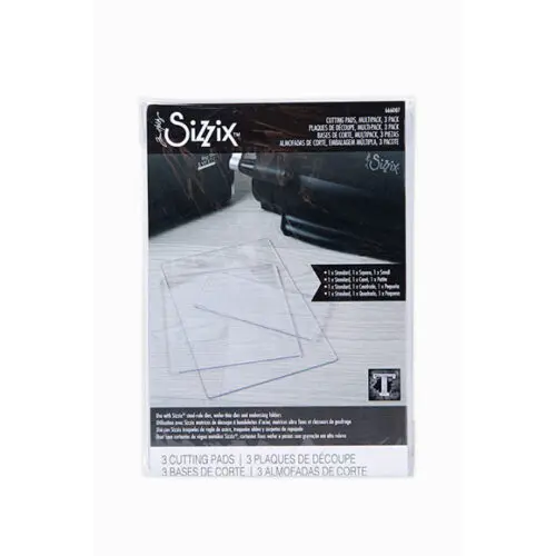 Sizzix Cutting Pads Multipack Set of 3 by Tim Holtz