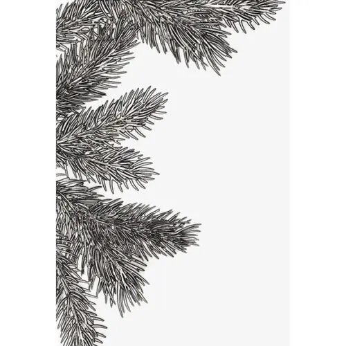 Pine Branches by Tim Holtz 3D Sizzix Texture Fade