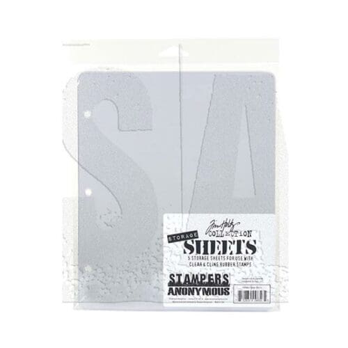 Stampers Anonymous Stamp Storage Sheets