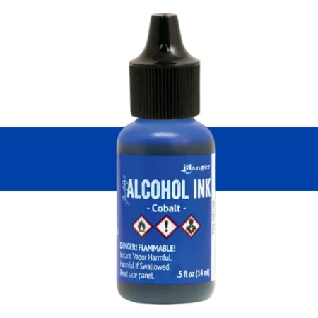 cobalt-alcohol-ink