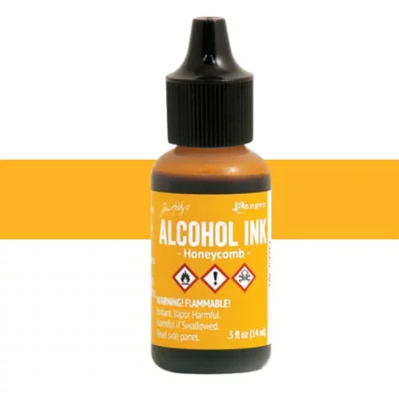 honeycomb-alcohol-ink